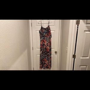 Xhilaration ruffle long maxi dress. EUC.